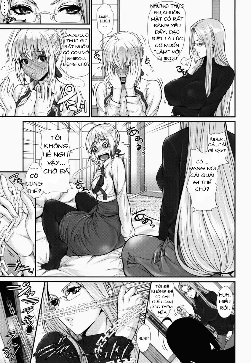 manhwax10.com - Truyện Manhwa Shirou-Kun Harem!! Servant Hen (Fate Hollow Ataraxia, Fate Stay Night) Chương Oneshot Trang 6