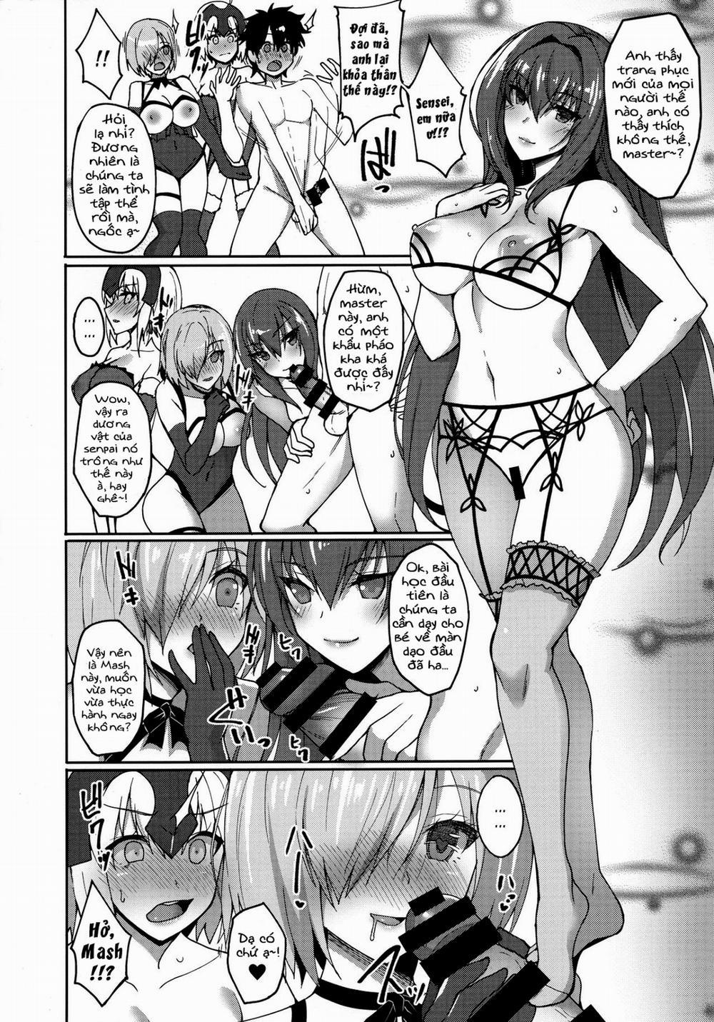 manhwax10.com - Truyện Manhwa Shishou ga Michibiku Chaldea Servant Harem Seikatsu (Fate/Grand Order) Chương Oneshot Trang 5