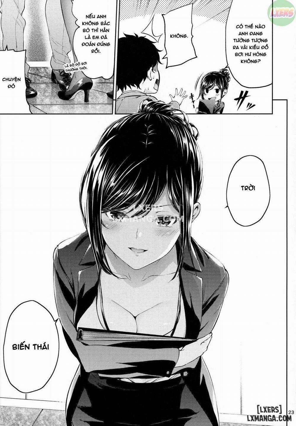 manhwax10.com - Truyện Manhwa Shokuba no Senpai Chương Oneshot Trang 22