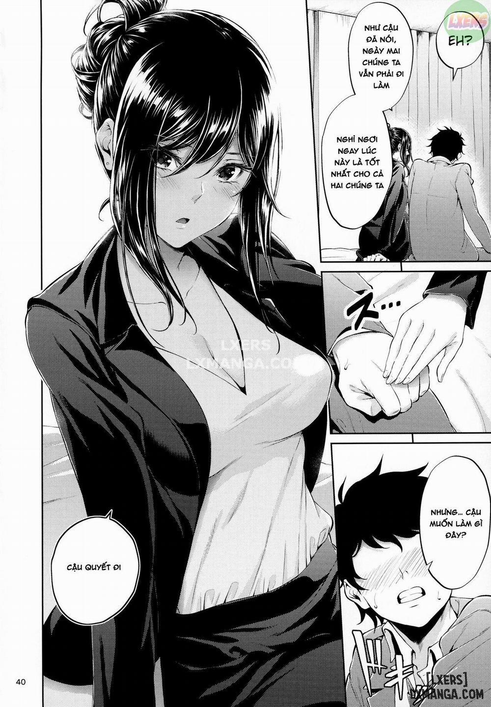 manhwax10.com - Truyện Manhwa Shokuba no Senpai Chương Oneshot Trang 39