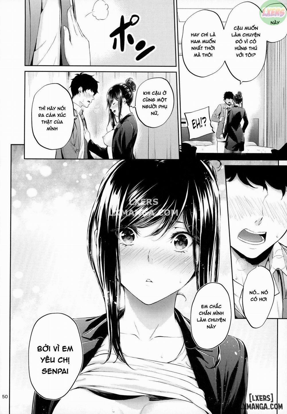 manhwax10.com - Truyện Manhwa Shokuba no Senpai Chương Oneshot Trang 49