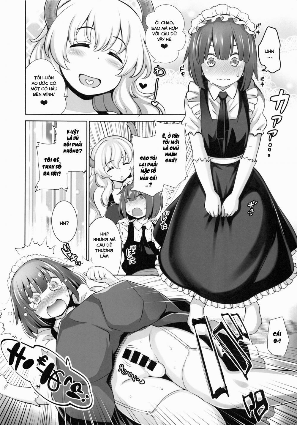 manhwax10.com - Truyện Manhwa Shota Kui Ryuu to Chiisana Mahoutsukai (Kobayashi-san Chi no Maid Dragon) Chương Oneshot Trang 12