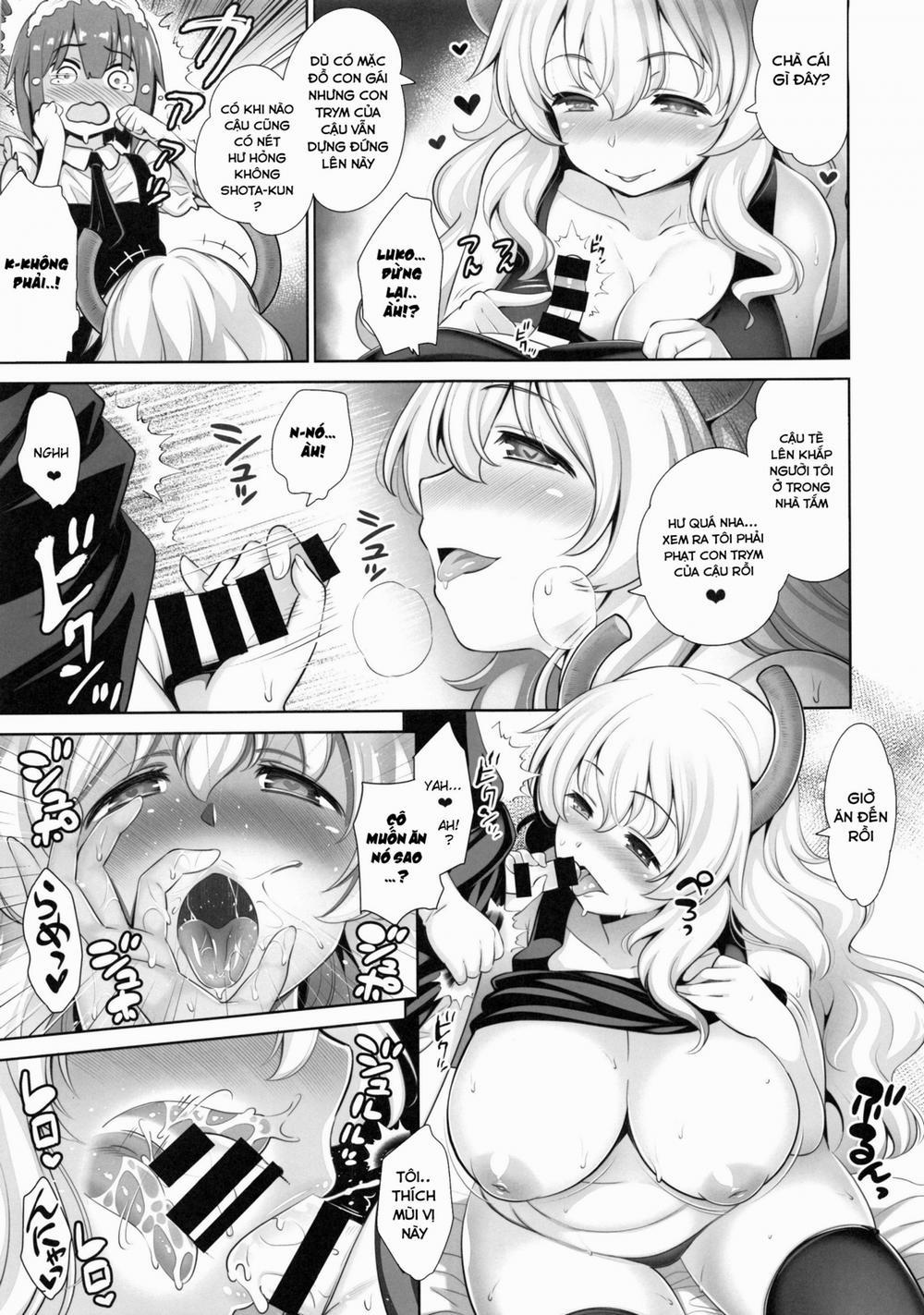 manhwax10.com - Truyện Manhwa Shota Kui Ryuu to Chiisana Mahoutsukai (Kobayashi-san Chi no Maid Dragon) Chương Oneshot Trang 13