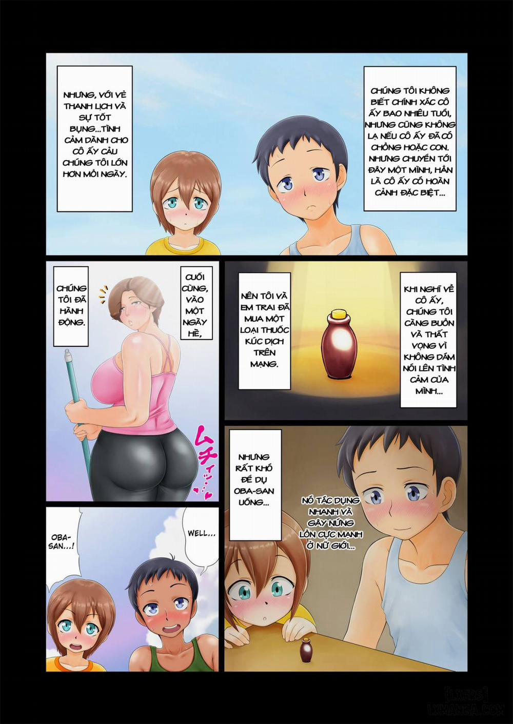 manhwax10.com - Truyện Manhwa Shota Kyoudai to Tonari no Oba-san Chương Oneshot Trang 4