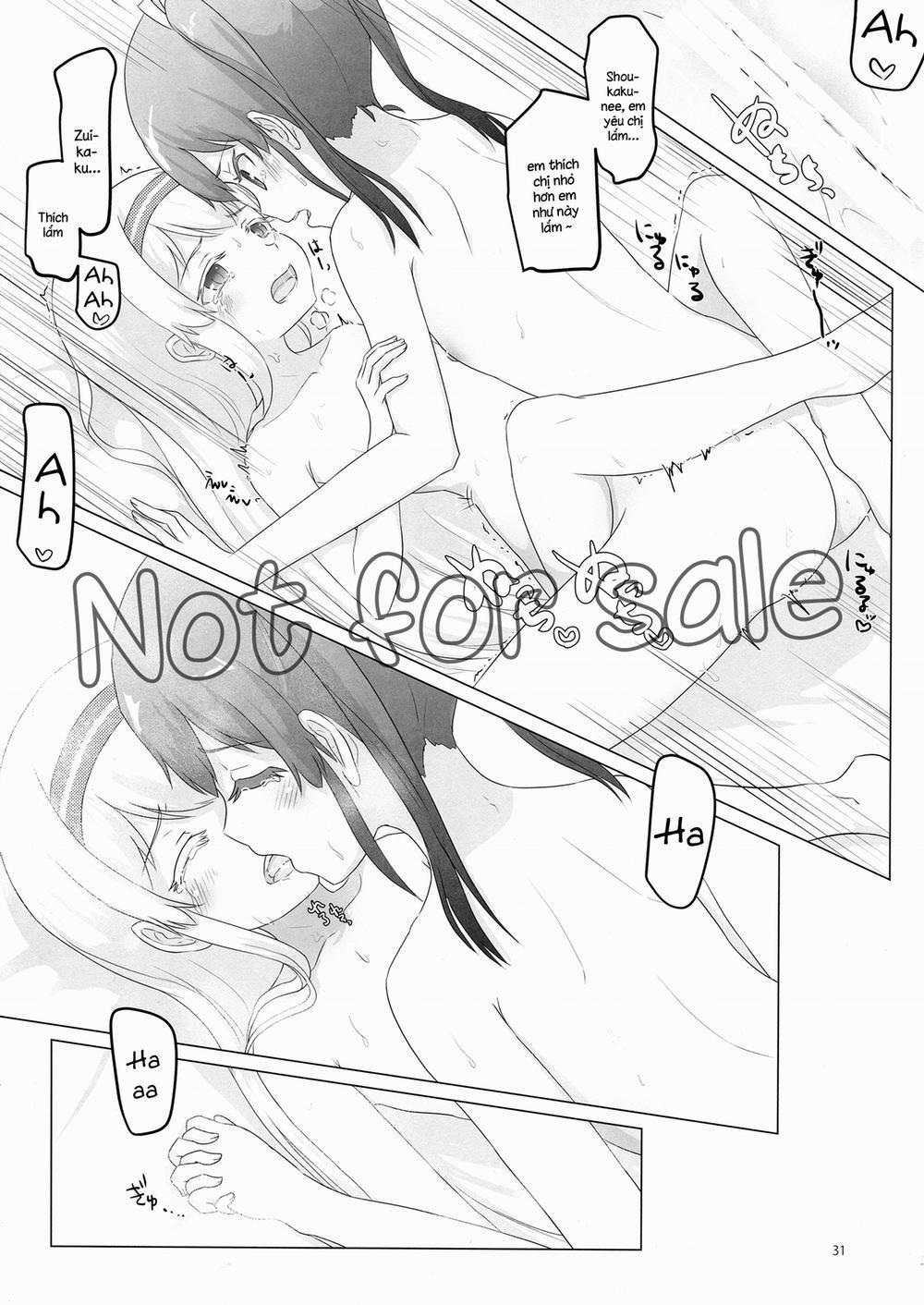 manhwax10.com - Truyện Manhwa Shoukaku-nee ga Chiisaku Nacchatta!!! (Kantai Collection) Chương Oneshot Trang 31