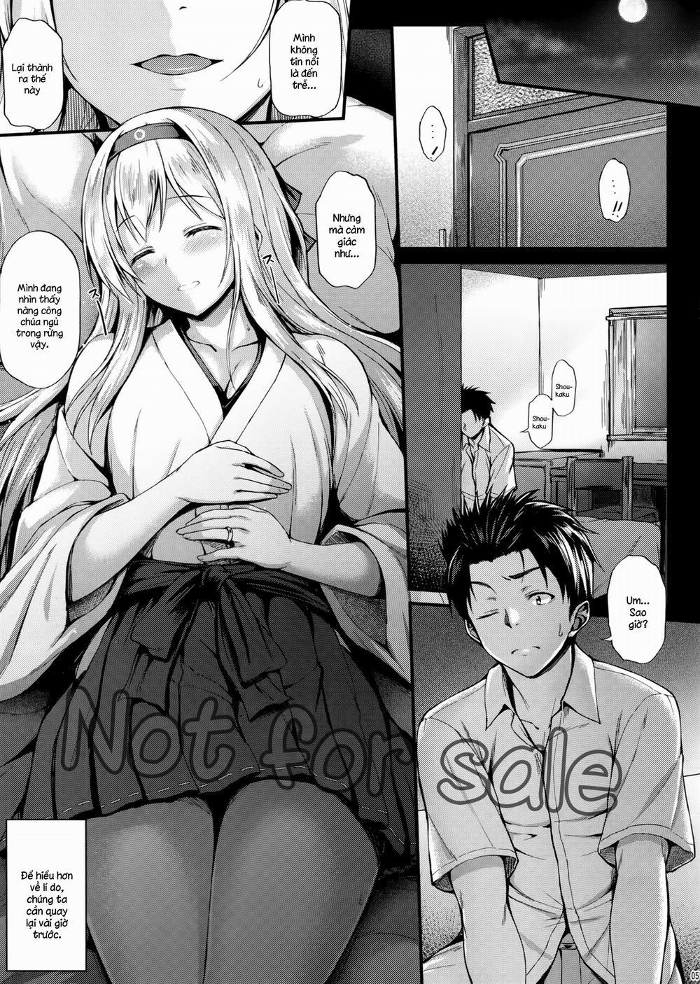 manhwax10.com - Truyện Manhwa Shoukaku To Ichaicha Shitai!! (Kancolle) Chương Oneshot Trang 4