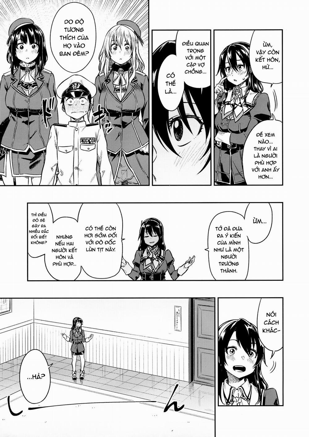 manhwax10.com - Truyện Manhwa Shounen Teitoku to Kekkon Kakko Kari suru made... (Kantai Collection -KanColle-) Chương Oneshot Trang 14