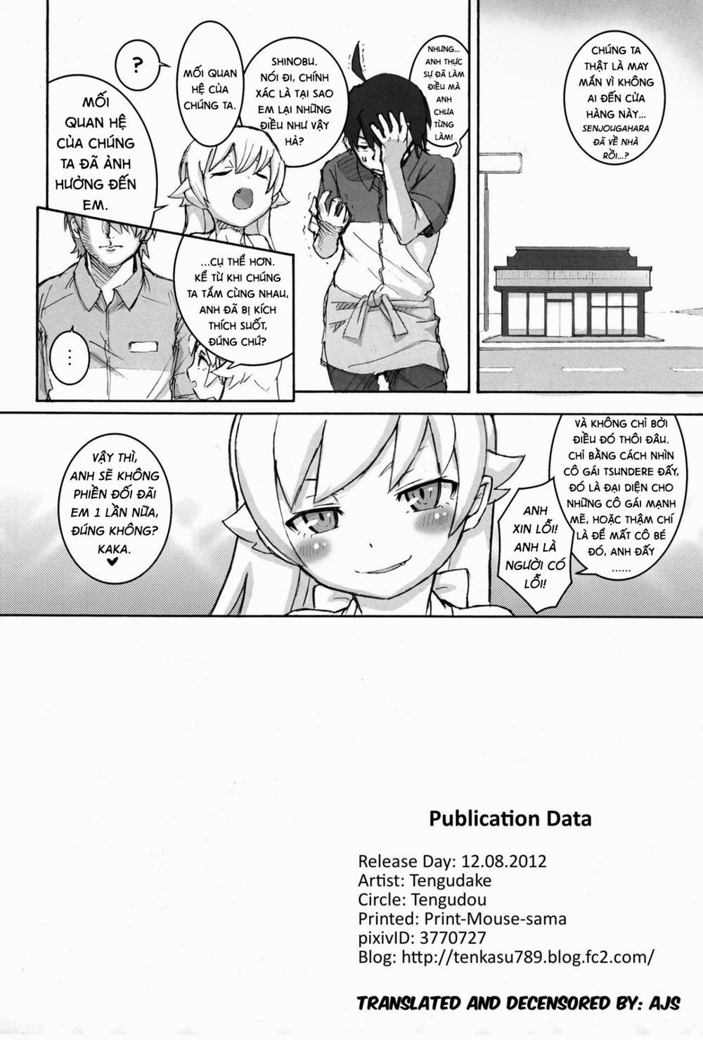 manhwax10.com - Truyện Manhwa Shujuu No Kankei! - The Relation Of Master To Servant (Bakemonogatari) Chương Oneshot Trang 22