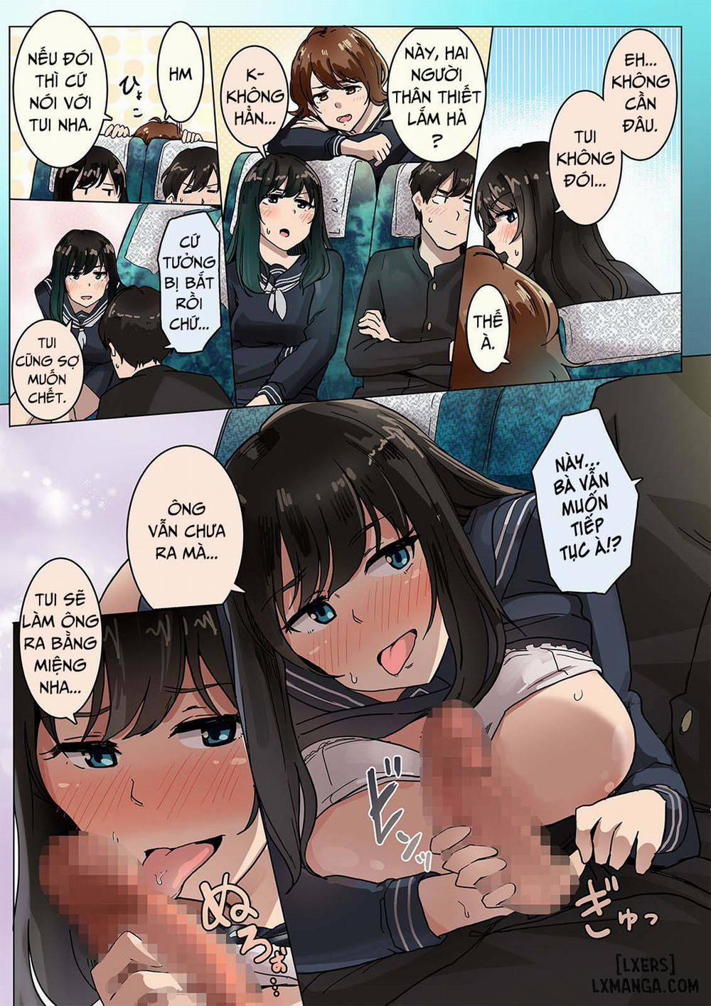 manhwax10.com - Truyện Manhwa Shuugaku Ryokou no Bus no Naka de Chương Oneshot Trang 5