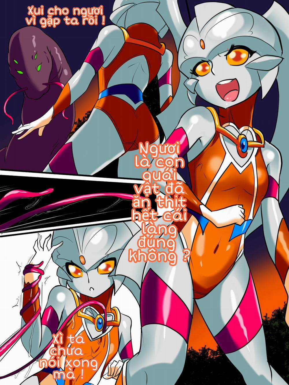 manhwax10.com - Truyện Manhwa Siêu nhân điện quang (Ultraman) Chương 0 Ultra loli Trang 5