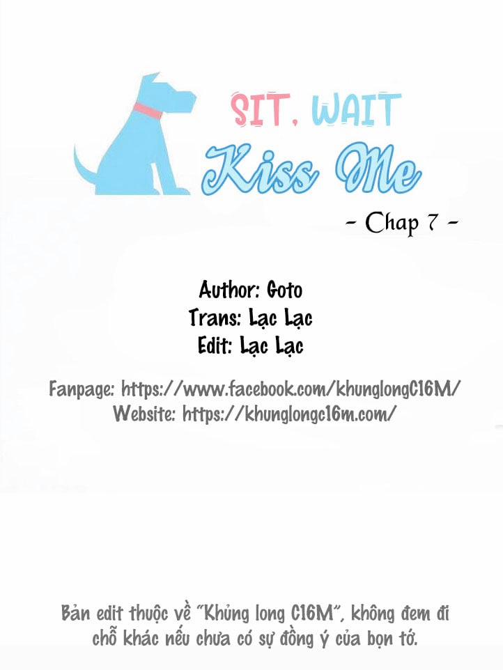 manhwax10.com - Truyện Manhwa Sit, Wait, Kiss Me Chương 7 Trang 1