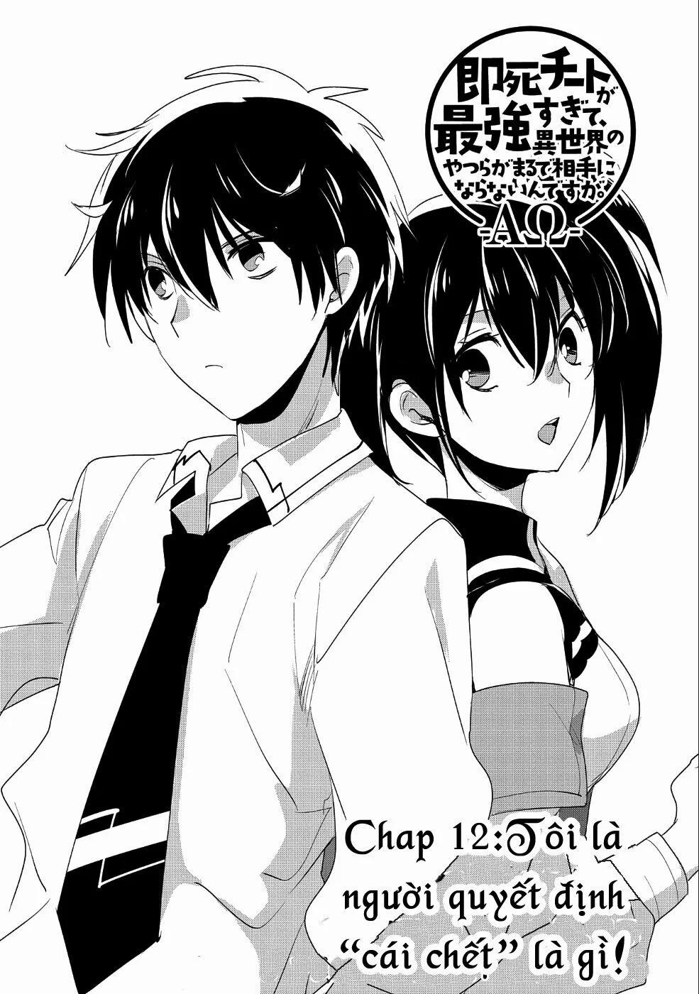 manhwax10.com - Truyện Manhwa Sokushi Cheat Ga Saikyou Sugite, Isekai No Yatsura Ga Marude Aite Ni Naranai N Desu Ga Chương 12 Trang 8