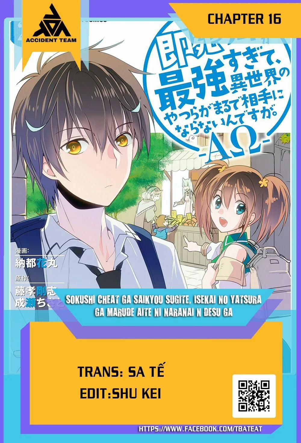 manhwax10.com - Truyện Manhwa Sokushi Cheat Ga Saikyou Sugite, Isekai No Yatsura Ga Marude Aite Ni Naranai N Desu Ga Chương 17 Trang 2