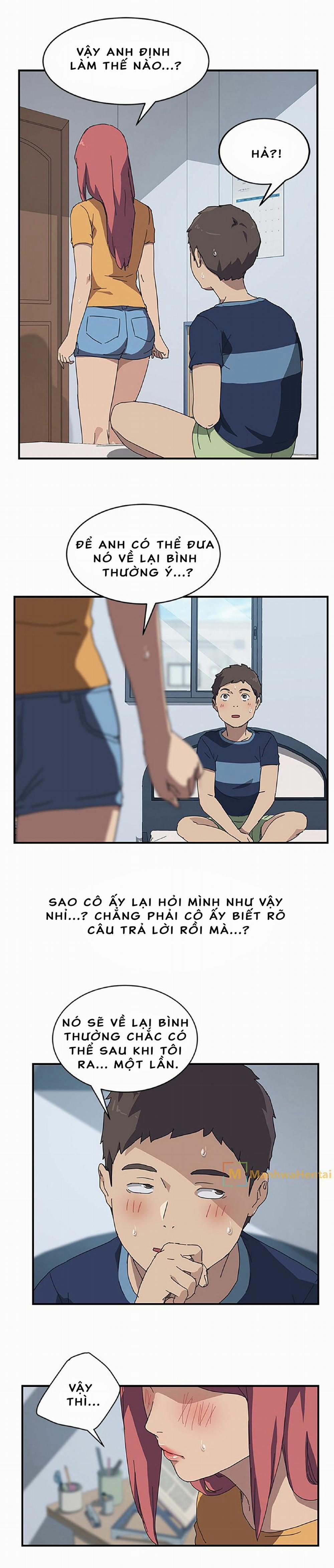 manhwax10.com - Truyện Manhwa Sống Chung Với Dâm Nữ Chương 17 Anh h ng t a s ng Trang 21