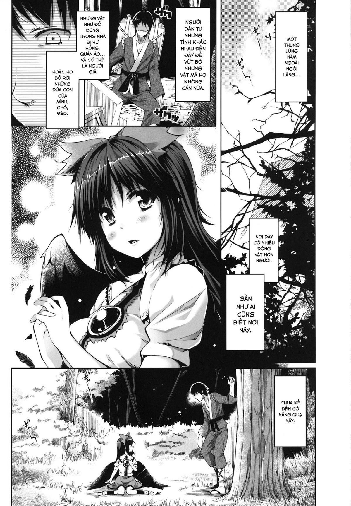 manhwax10.com - Truyện Manhwa Soragoto Yatagarasu (Touhou Project) Chương Oneshot Trang 4