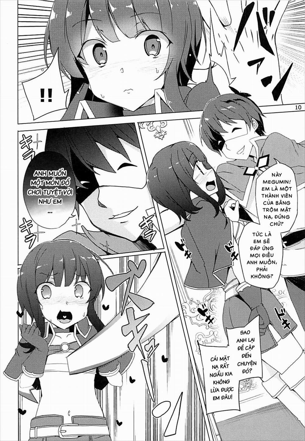 manhwax10.com - Truyện Manhwa Sore Ike! Megumin Touzokudan | Kìa! Băng trộm của Megumin tái xuất! Chương Oneshot Trang 9