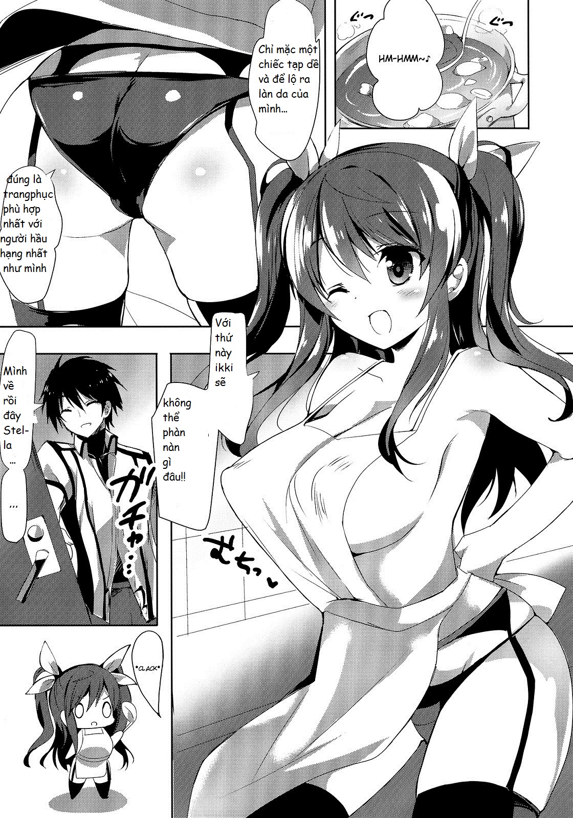 manhwax10.com - Truyện Manhwa Stella No Himegoto - Princess's Secret (Rakudai Kishi No Cavalry) Chương Oneshot Trang 3