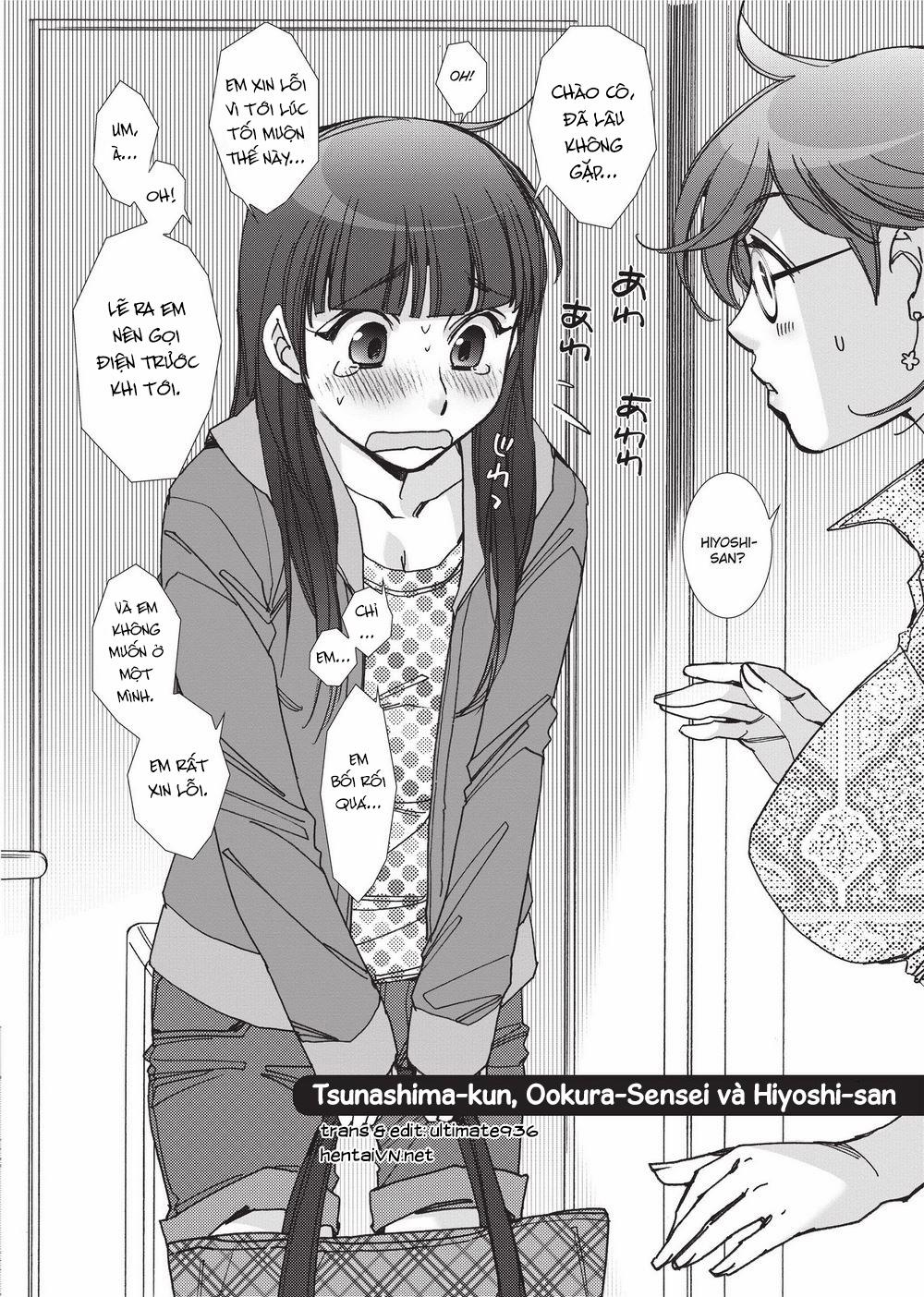 manhwax10.com - Truyện Manhwa Stop Quibbling About Love Chương 0 Tsunashima kun Ookura Sensei v Hiyoshi san Trang 3