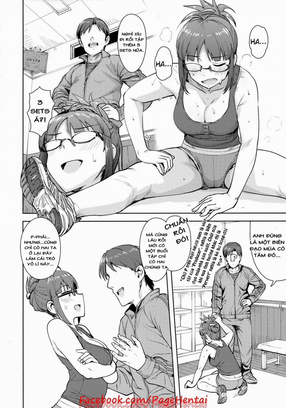 manhwax10.com - Truyện Manhwa Stretching with Ritsuko (The Idolmaster) Chương Oneshot Trang 4