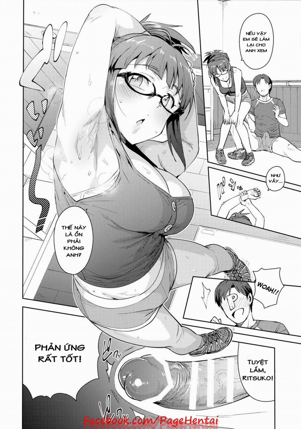 manhwax10.com - Truyện Manhwa Stretching with Ritsuko (The Idolmaster) Chương Oneshot Trang 8