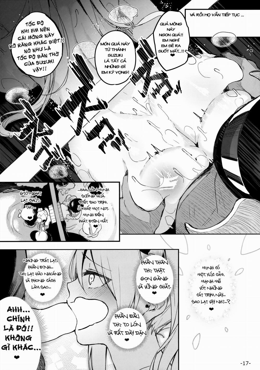 manhwax10.com - Truyện Manhwa Stuck in a Wall, Rin-chan's Crisis!! (Bakuon) Chương Oneshot Trang 17