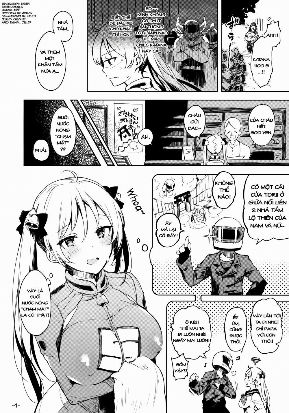 manhwax10.com - Truyện Manhwa Stuck in a Wall, Rin-chan's Crisis!! (Bakuon) Chương Oneshot Trang 4