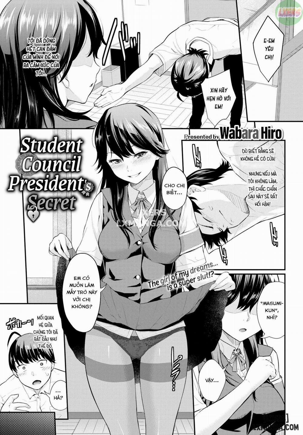 manhwax10.com - Truyện Manhwa Student Council President's Secret Chương Oneshot Trang 1