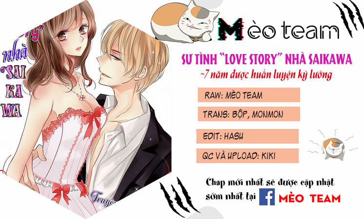 manhwax10.com - Truyện Manhwa Sự Tình Lovestory Nhà Saikawa Chương 18 Trang 3