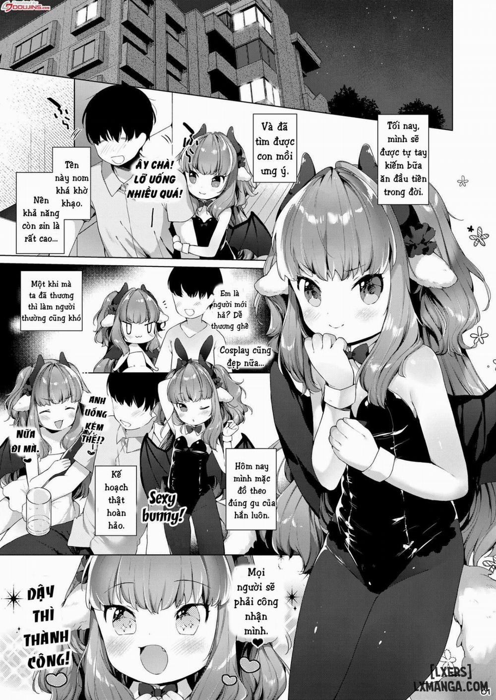 manhwax10.com - Truyện Manhwa Succubus-chan Chorosugiru Chương Oneshot Trang 2