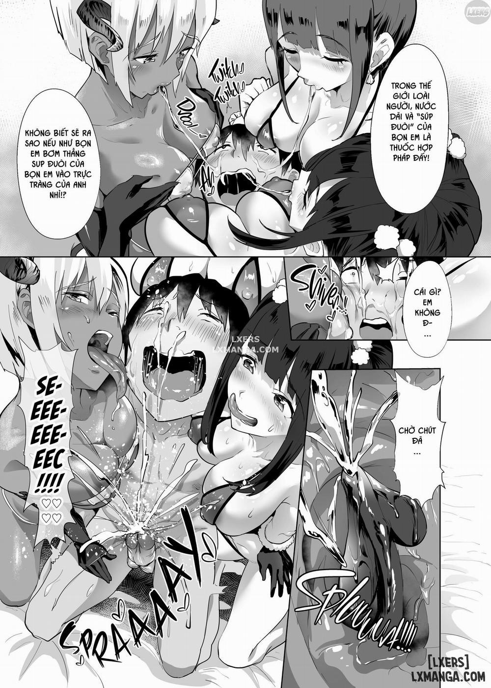 manhwax10.com - Truyện Manhwa Succubus☆Delivery!! Vol. 2.0 - My Report on the Time I Was Devoured by Three Succubi Chương Oneshot Trang 22