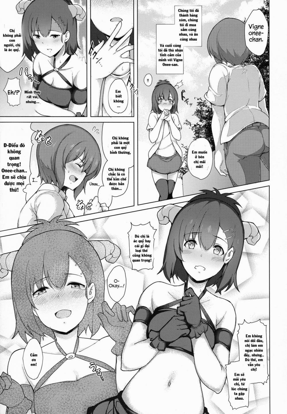 manhwax10.com - Truyện Manhwa Succubus Vigne Onee-chan to Amaama Sex (Gabriel DropOut) Chương Oneshot Trang 6