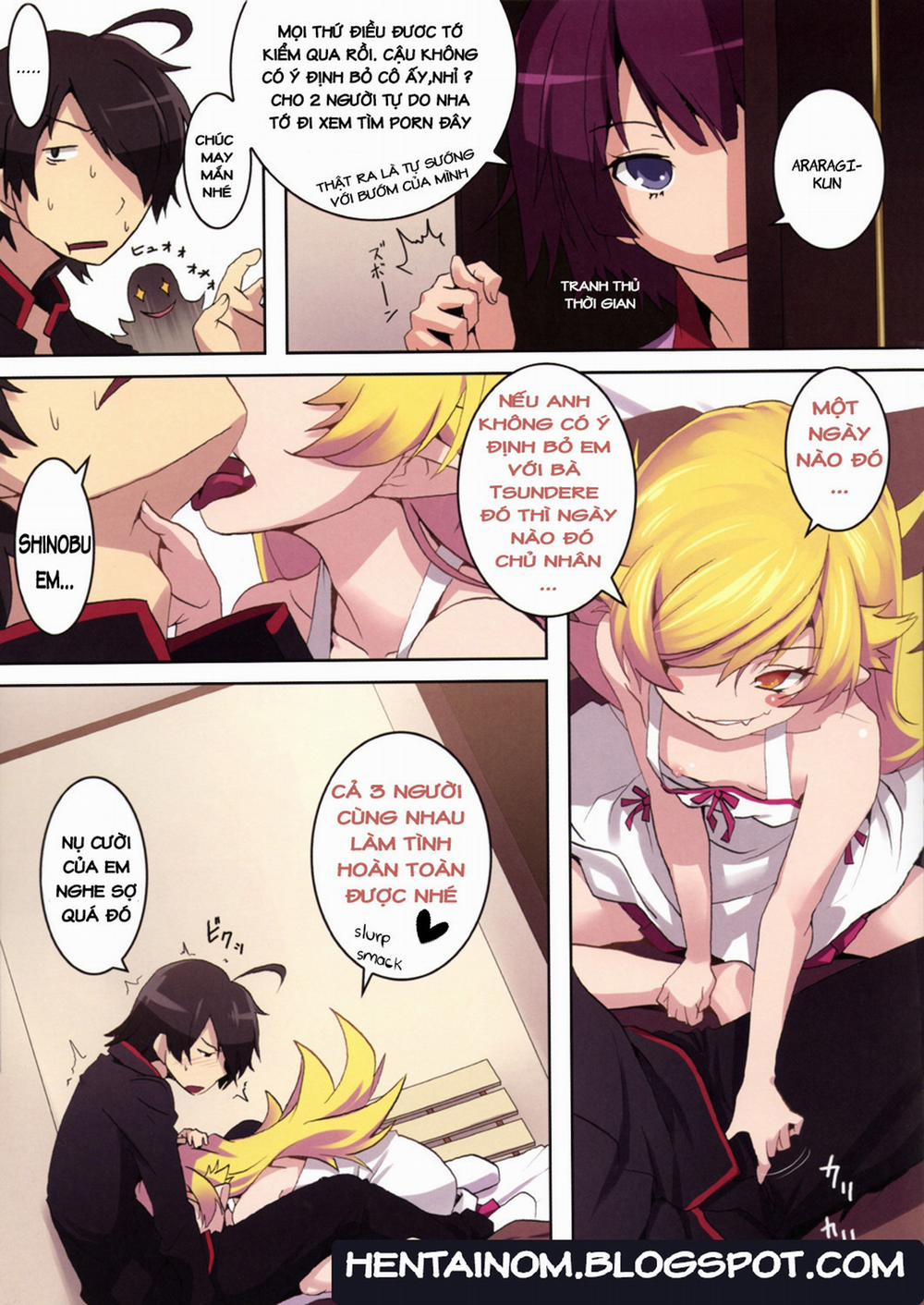 manhwax10.com - Truyện Manhwa Sumanu Yarisugita (Bakemonogatari) Chương Oneshot Trang 3