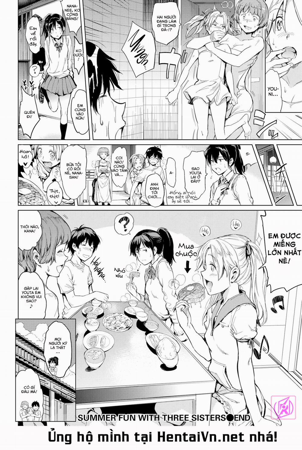 manhwax10.com - Truyện Manhwa Summer Fun with Three Sisters Chương Oneshot Trang 19