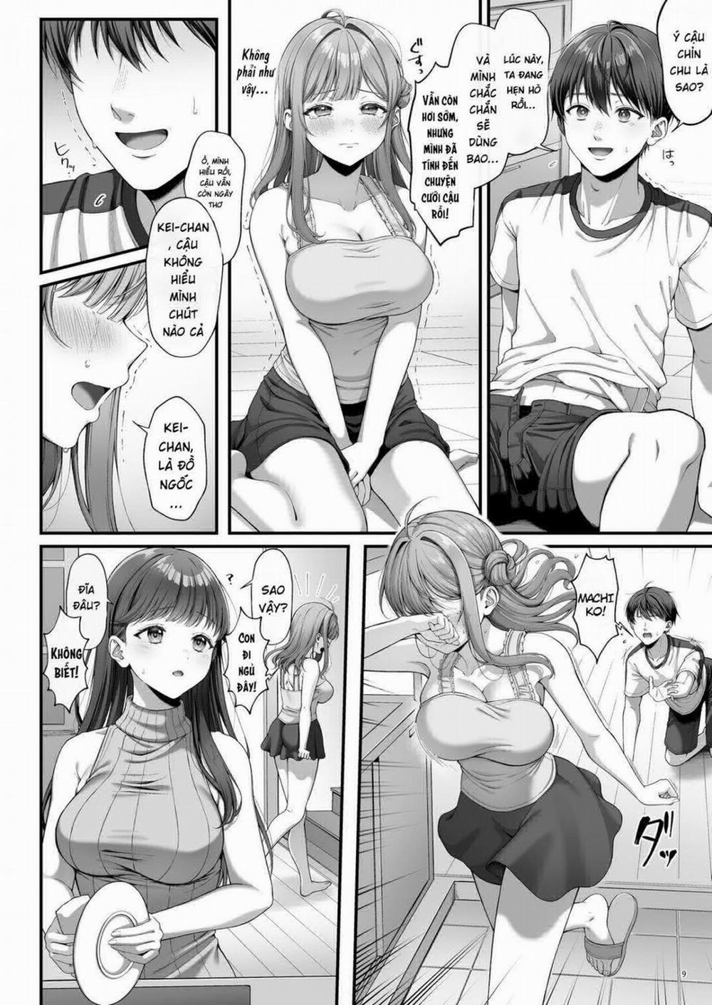 manhwax10.com - Truyện Manhwa Summer Time Homestay ni Kita Dekachin Ryuugakusei ni Kaihatsu sareta Shojo Chương Oneshot Trang 12