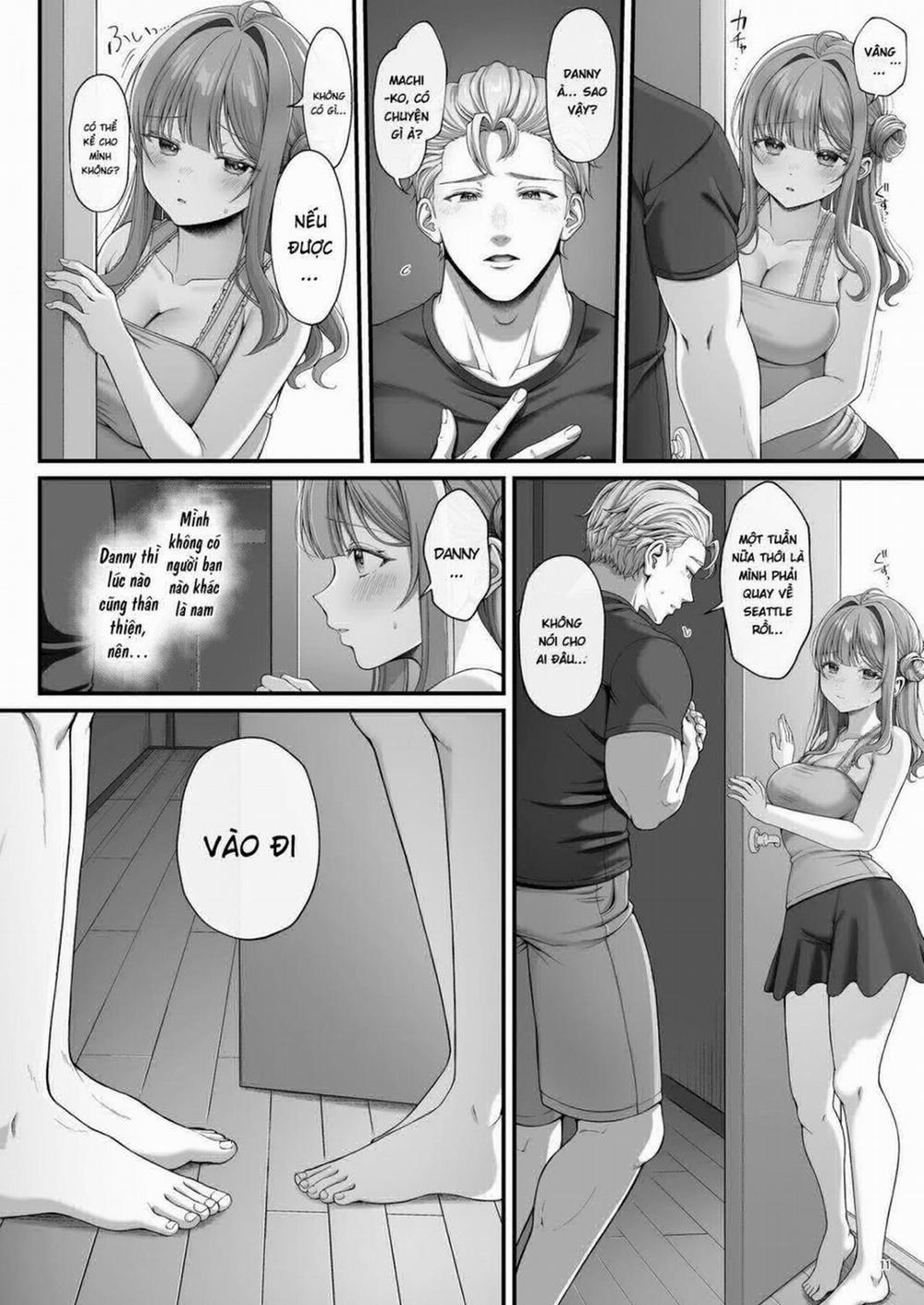 manhwax10.com - Truyện Manhwa Summer Time Homestay ni Kita Dekachin Ryuugakusei ni Kaihatsu sareta Shojo Chương Oneshot Trang 14