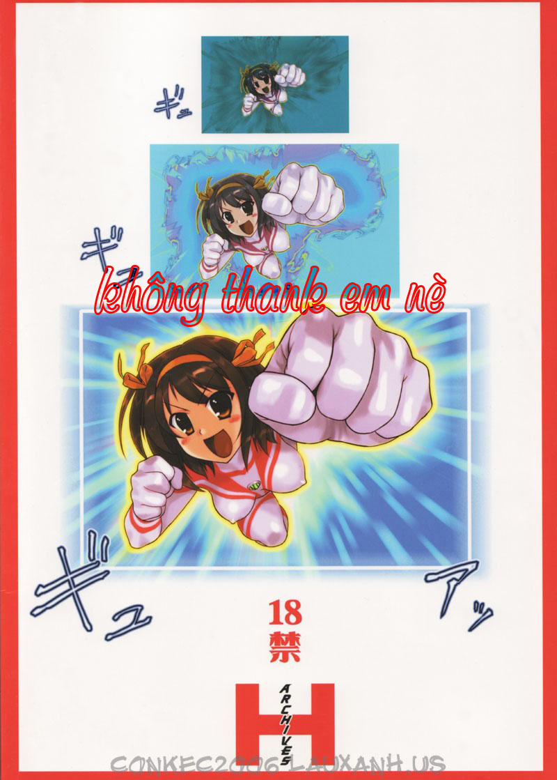 manhwax10.com - Truyện Manhwa Suzumiya Haruhi no Rinkan (The Melancholy Of Haruhi Suzumiya) Chương Oneshot Full Color Trang 28