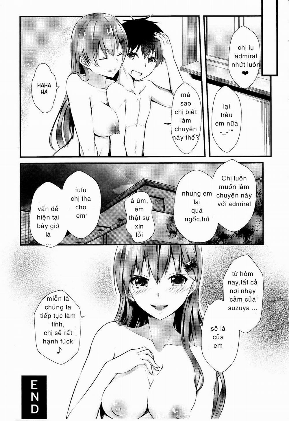 manhwax10.com - Truyện Manhwa Suzuya wa Omakase | Leave It to Suzuya (Kantai Collection -KanColle-) Chương Oneshot Trang 17