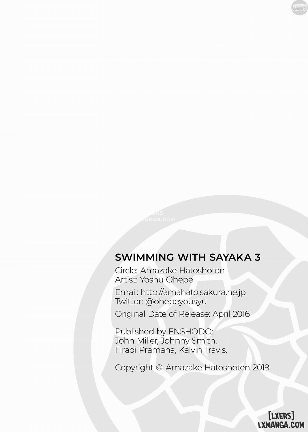 Swimming with Sayaka Chương 3 Trang 17