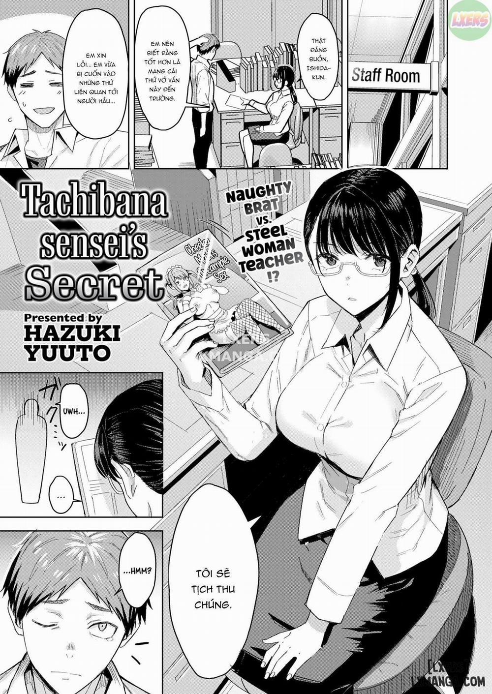 manhwax10.com - Truyện Manhwa Tachibana-sensei's Secret Chương Oneshot Trang 1