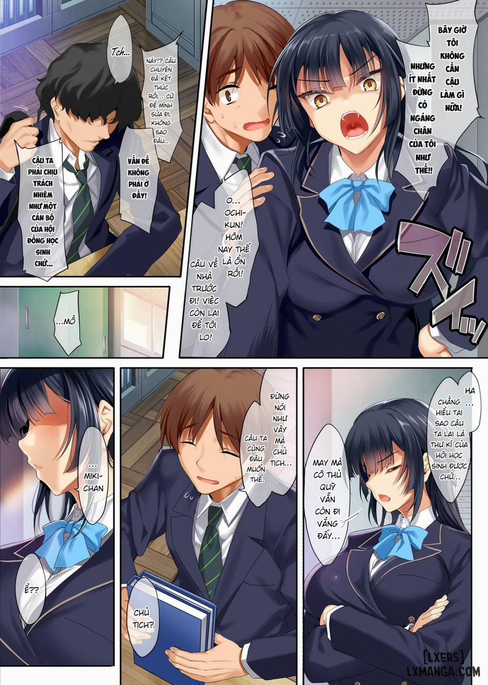 manhwax10.com - Truyện Manhwa Takabisha na Seitokaichou o Appli de Juujun Choukyou Chương Oneshot Trang 4