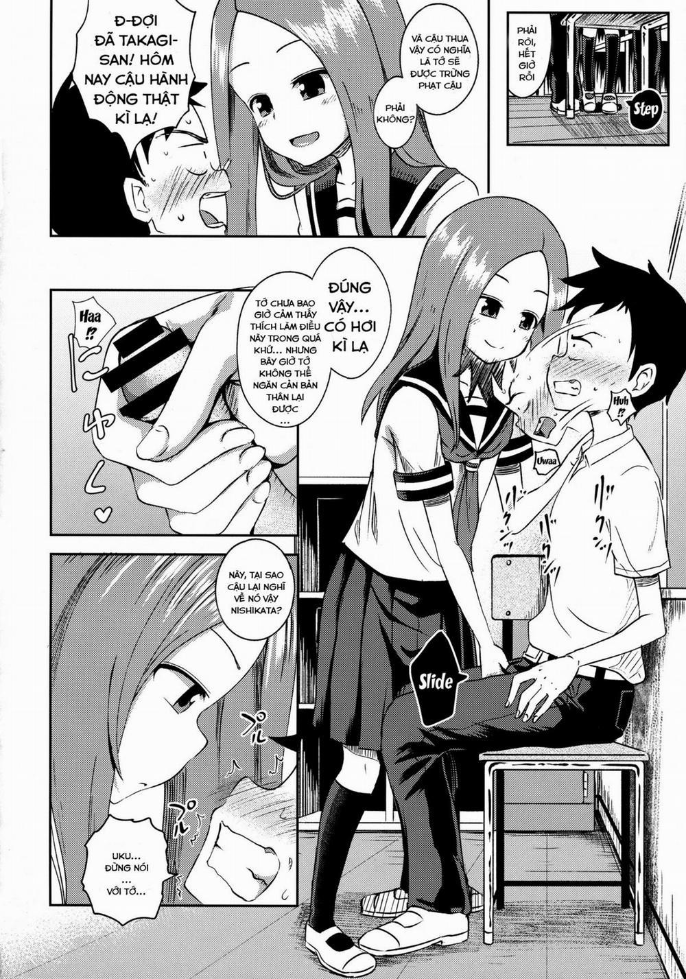 Takagi-san escalate (Karakai Jouzu no Takagi-san) Chương Oneshot Trang 9