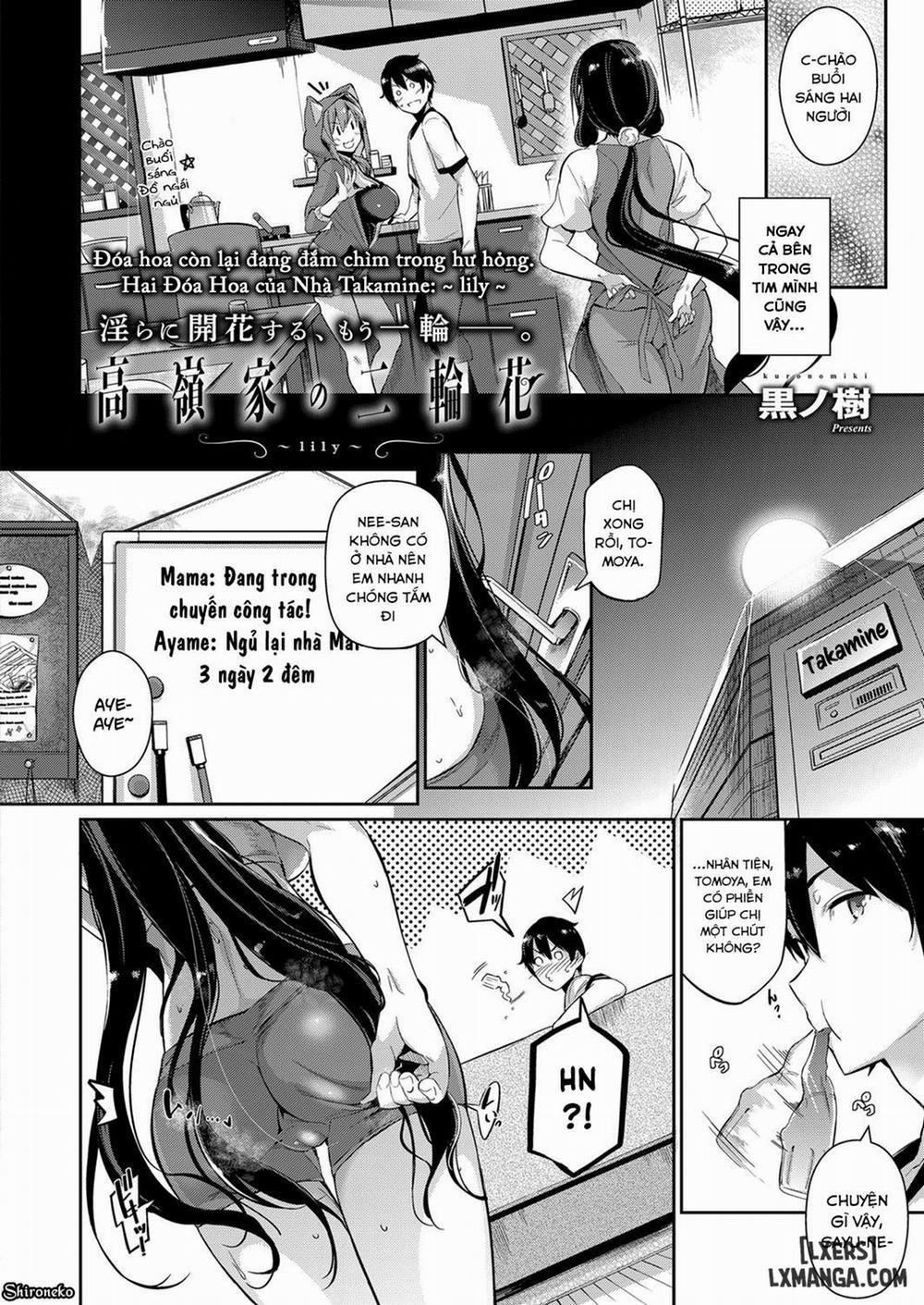 manhwax10.com - Truyện Manhwa Takamine-ke no Nirinka Chương 2 Trang 4