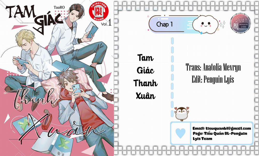 manhwax10.com - Truyện Manhwa Tam Giác Thanh Xuân Chương 1 Trang 1