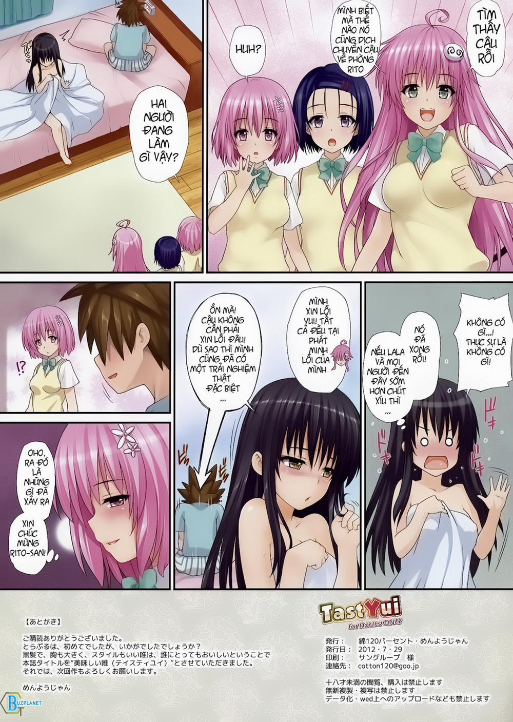 manhwax10.com - Truyện Manhwa TastYui (To Love-Ru) Chương Oneshot Full Color Trang 14