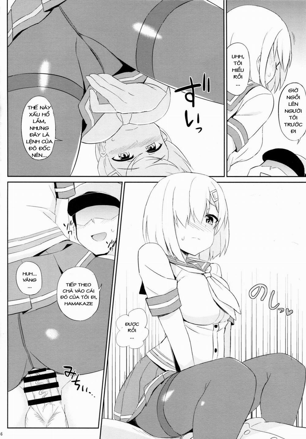 manhwax10.com - Truyện Manhwa Teitoku-san, Tights Soubi wa Shiyou desu! (Kantai Collection - KanColle) Chương Oneshot Trang 6