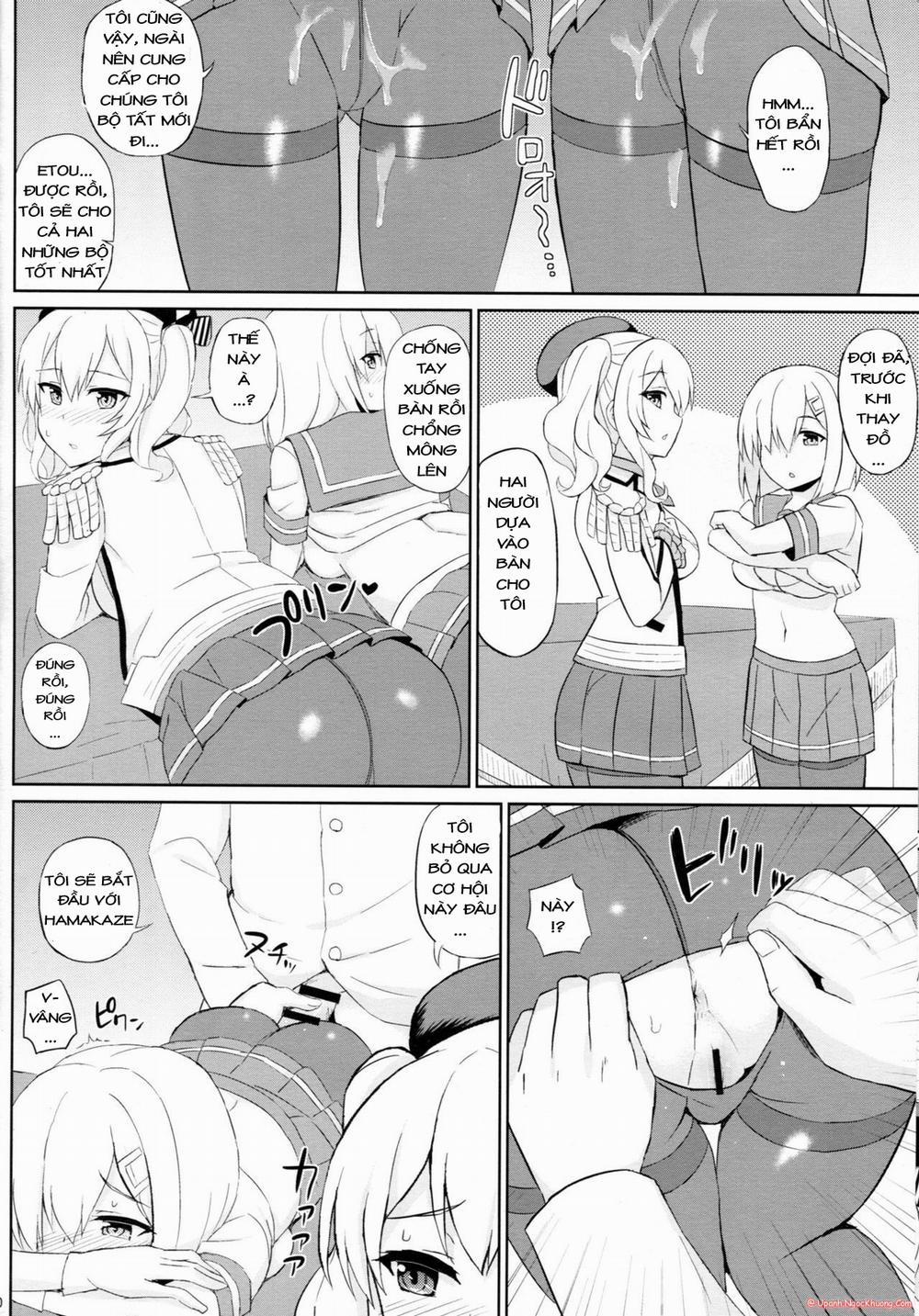 manhwax10.com - Truyện Manhwa Teitoku-san, Tights Soubi wa Shiyou desu! (Kantai Collection - KanColle) Chương Oneshot Trang 10