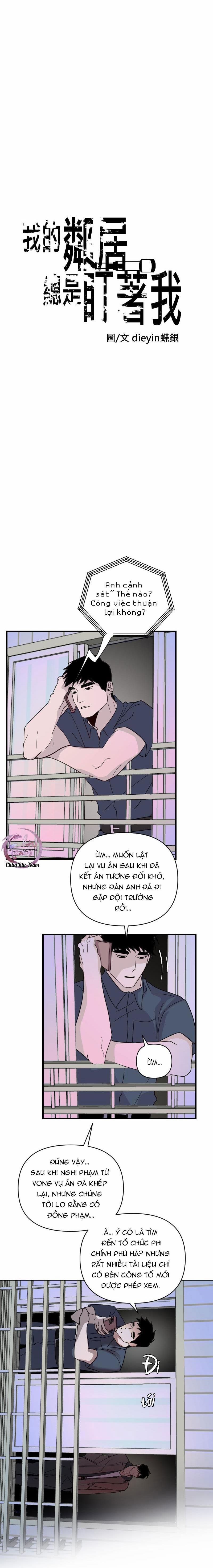 manhwax10.com - Truyện Manhwa Tên Hàng Xóm Cứ Dán Mắt Vào Tôi Chương 23 Trang 1