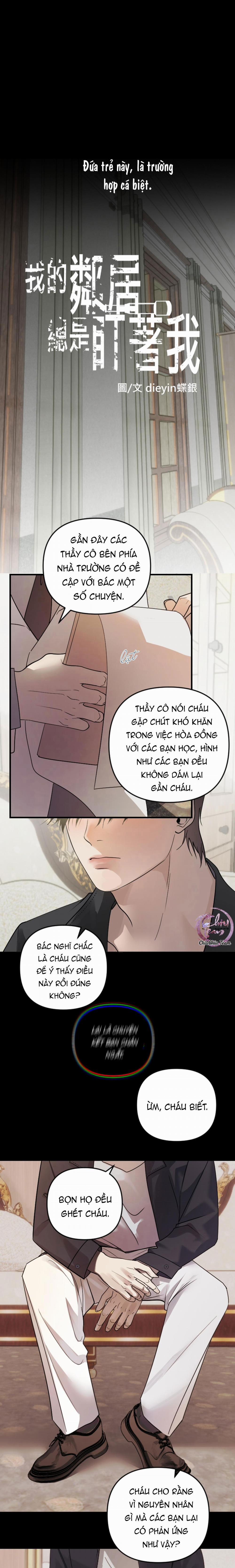 manhwax10.com - Truyện Manhwa Tên Hàng Xóm Cứ Dán Mắt Vào Tôi Chương 24 Trang 1