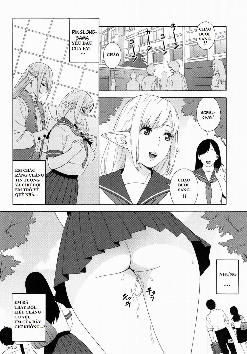 manhwax10.com - Truyện Manhwa Tenkousei JK Elf 2 -Kegasareta Konyaku no Akashi- Chương Oneshot Trang 24