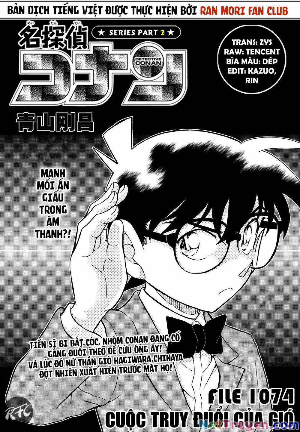 manhwax10.com - Truyện Manhwa Thám Tử Conan Chương 1074 Trang 2